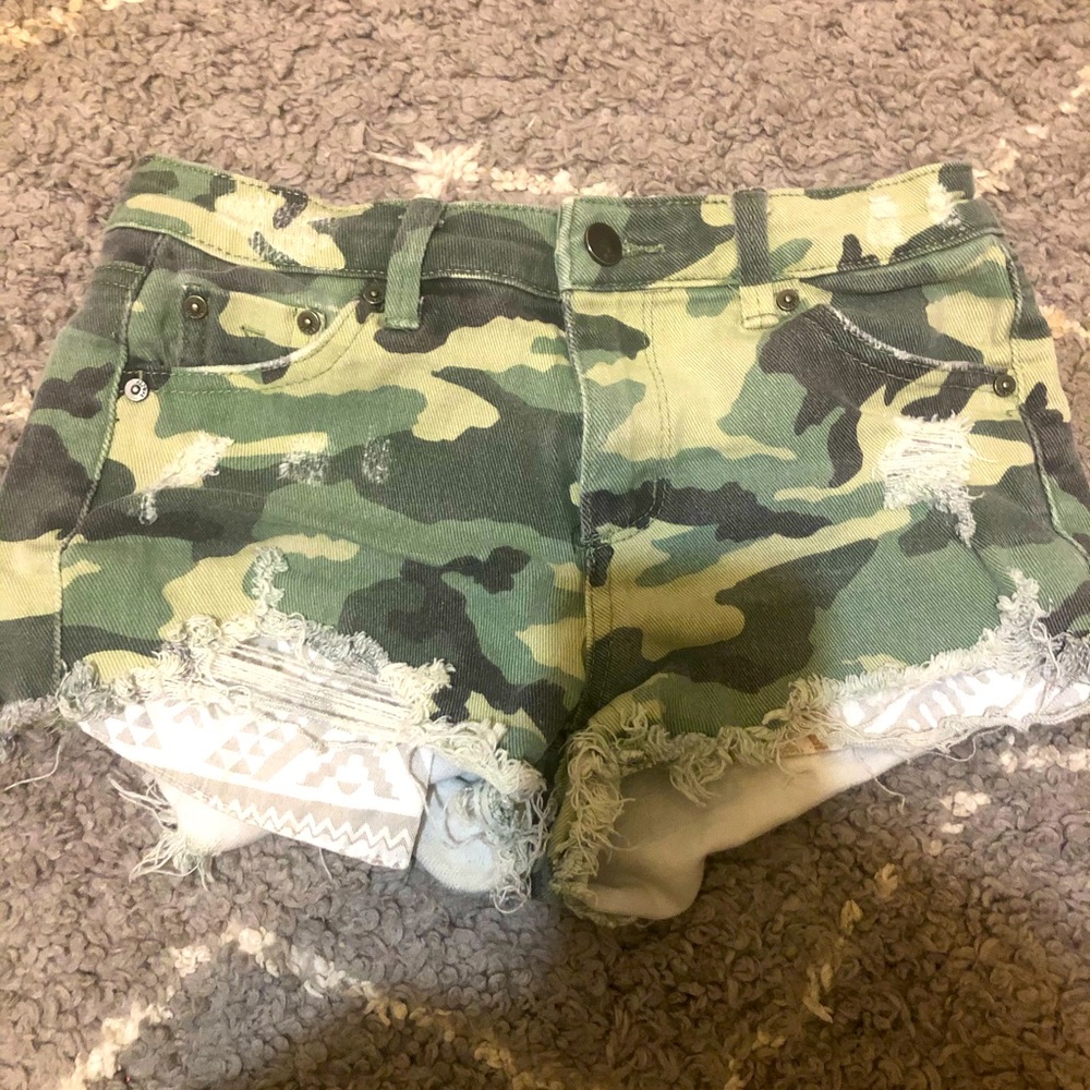 Girls Tractr Jean shorts